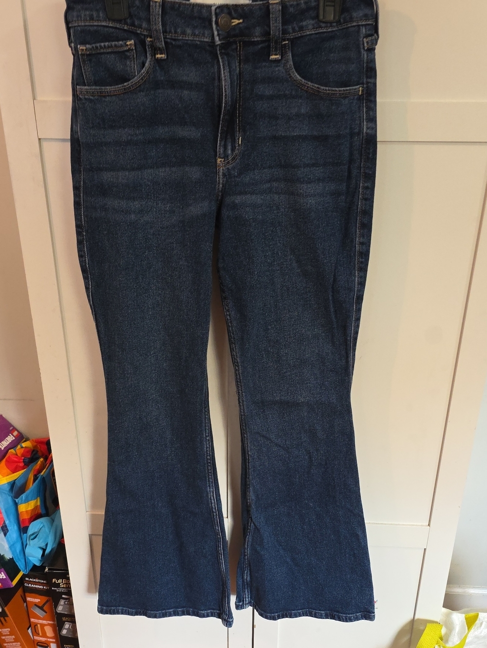 Hollister Dark Blue Flared Jeans